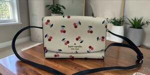 Kate Spade Carson Dancing Cherries Convertible Crossbody Bag